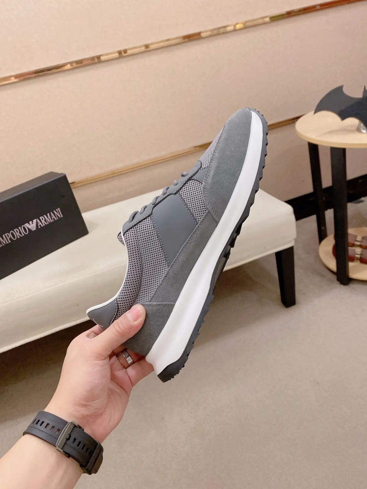 Armani Style Leather Men's Shoes Lookbook Reference image 5
