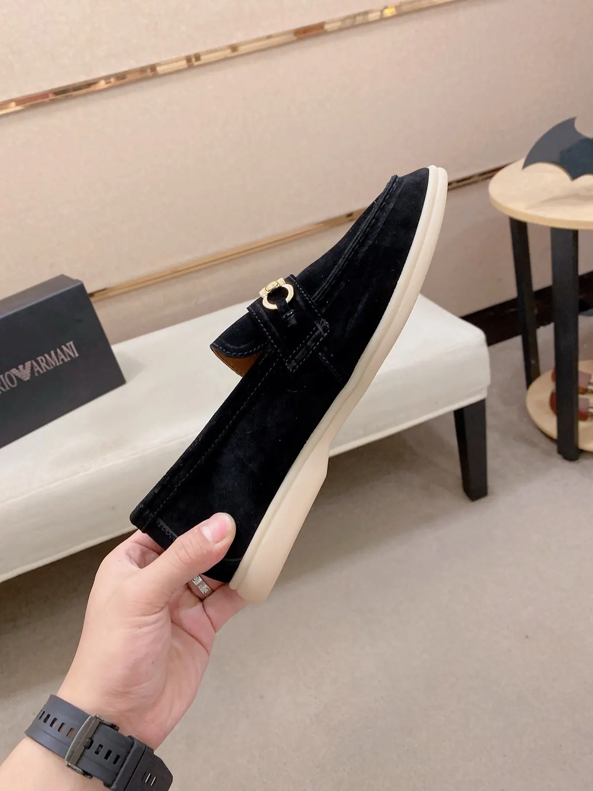 Armani Style Leather Men's Shoes Lookbook Reference image 5