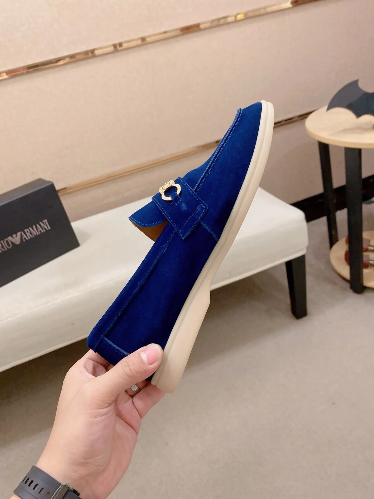 Armani Style Leather Men's Shoes Lookbook Reference image 5