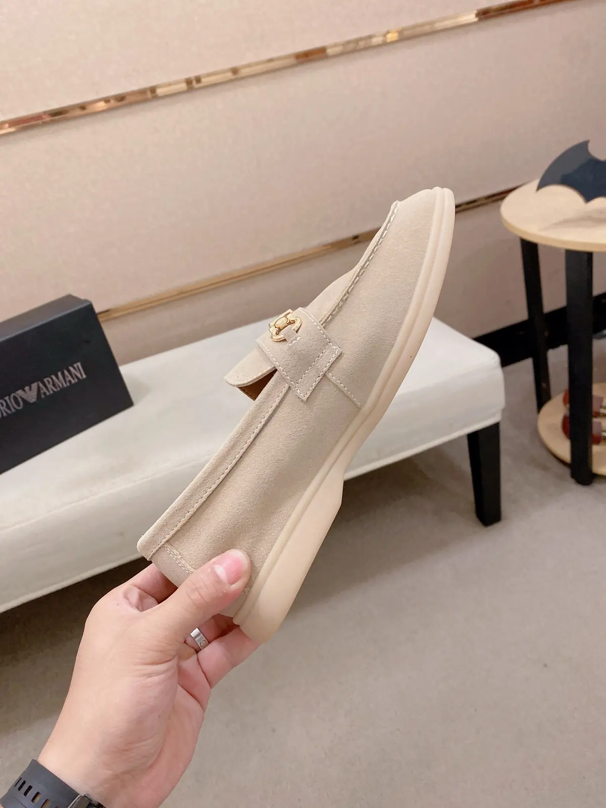 Armani Style Leather Men's Shoes Lookbook Reference image 5