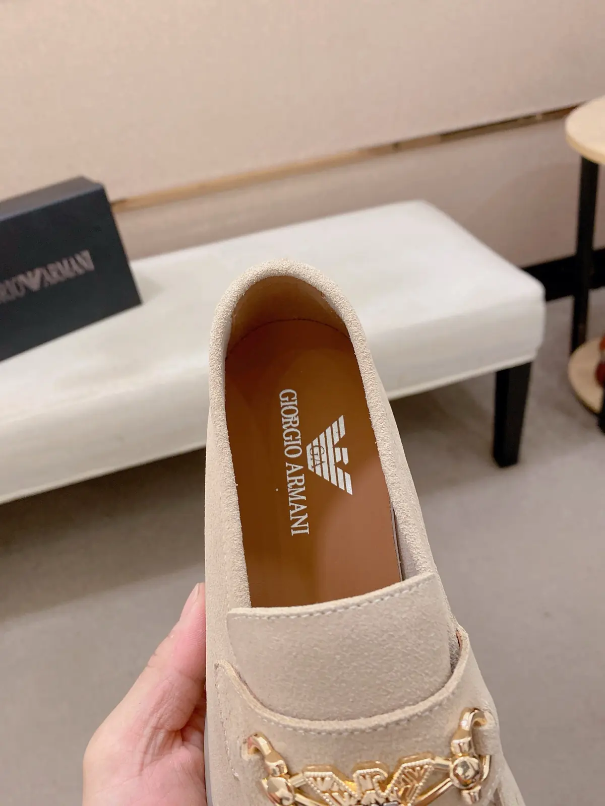 Armani Style Leather Men's Shoes Lookbook Reference image 6