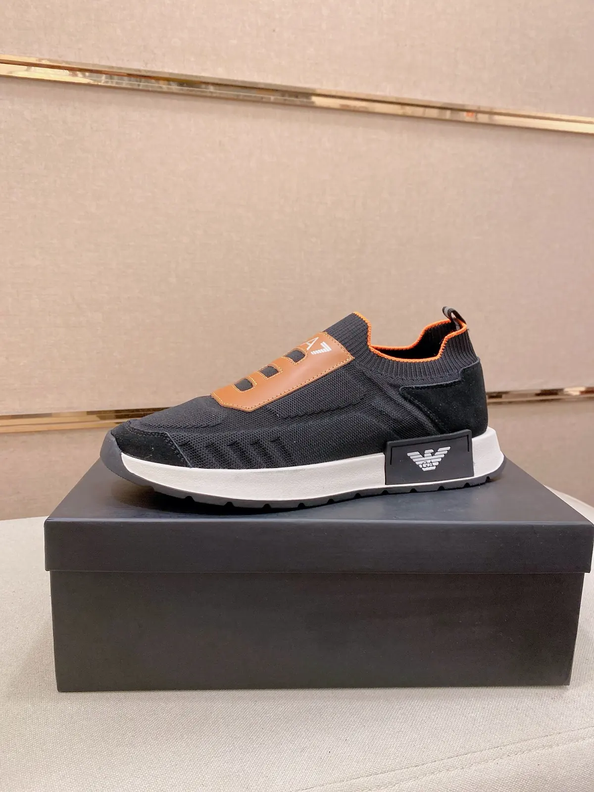 Armani Style Leather Men's Shoes Lookbook Reference image 1