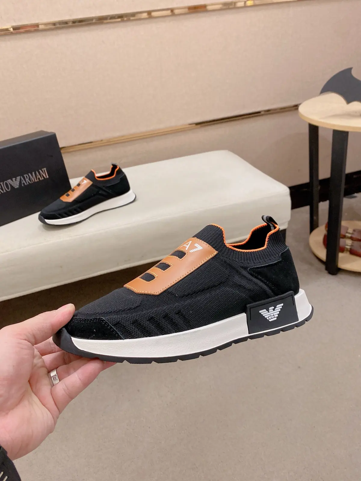 Armani Style Leather Men's Shoes Lookbook Reference image 3