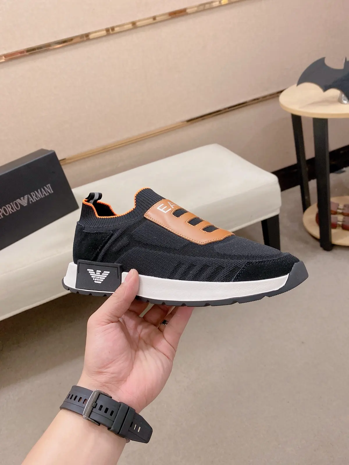 Armani Style Leather Men's Shoes Lookbook Reference image 4