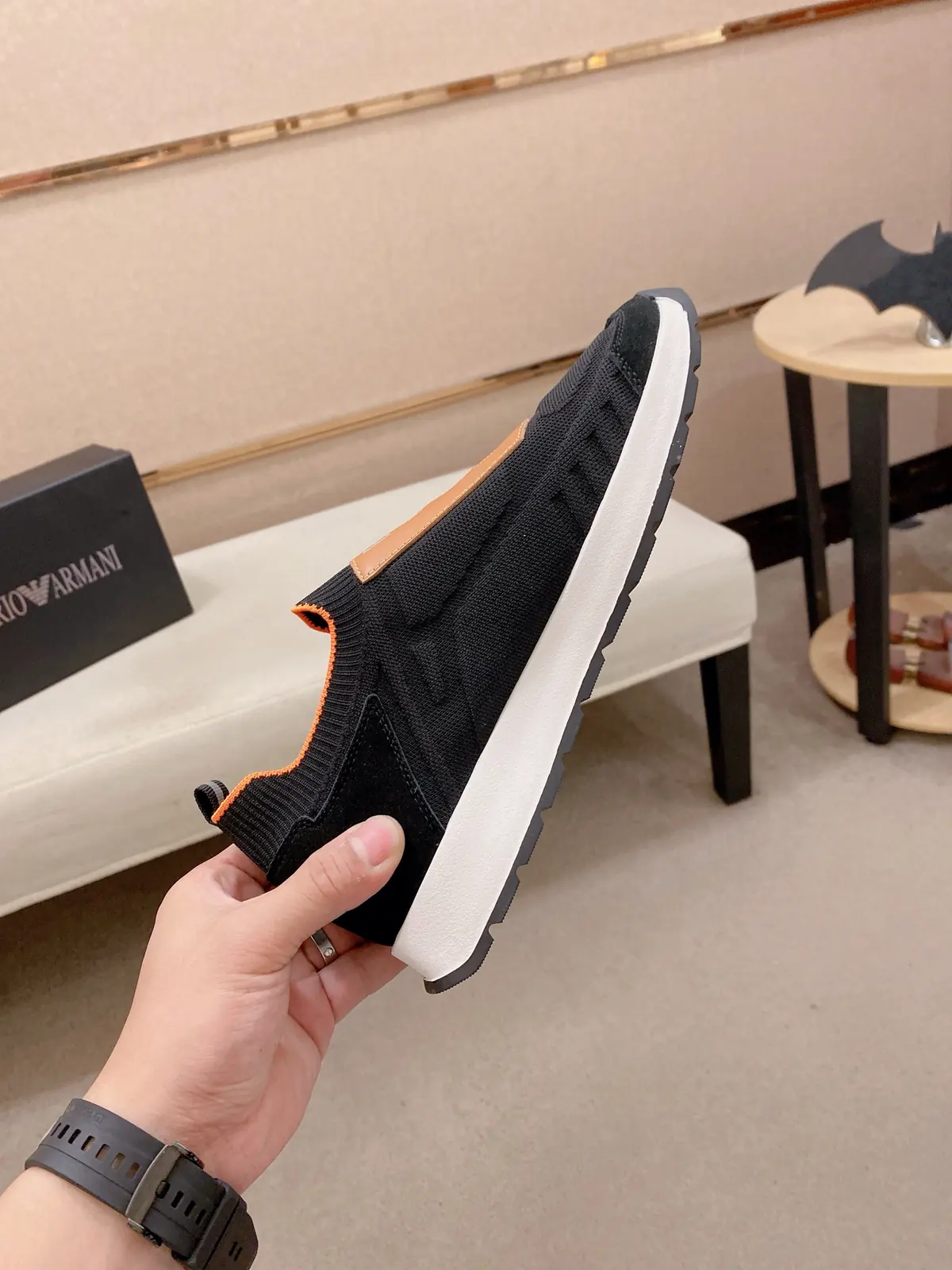 Armani Style Leather Men's Shoes Lookbook Reference image 5
