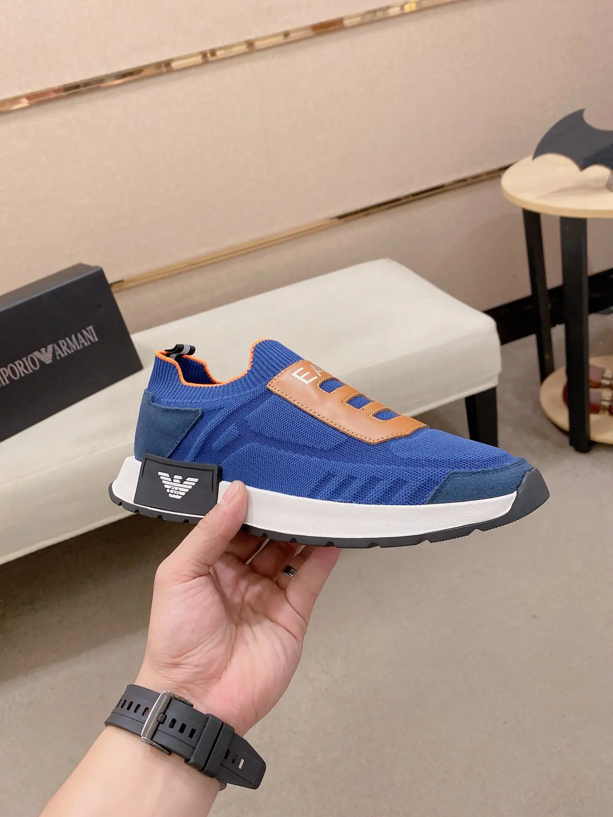Armani Style Leather Men's Shoes Lookbook Reference image 4