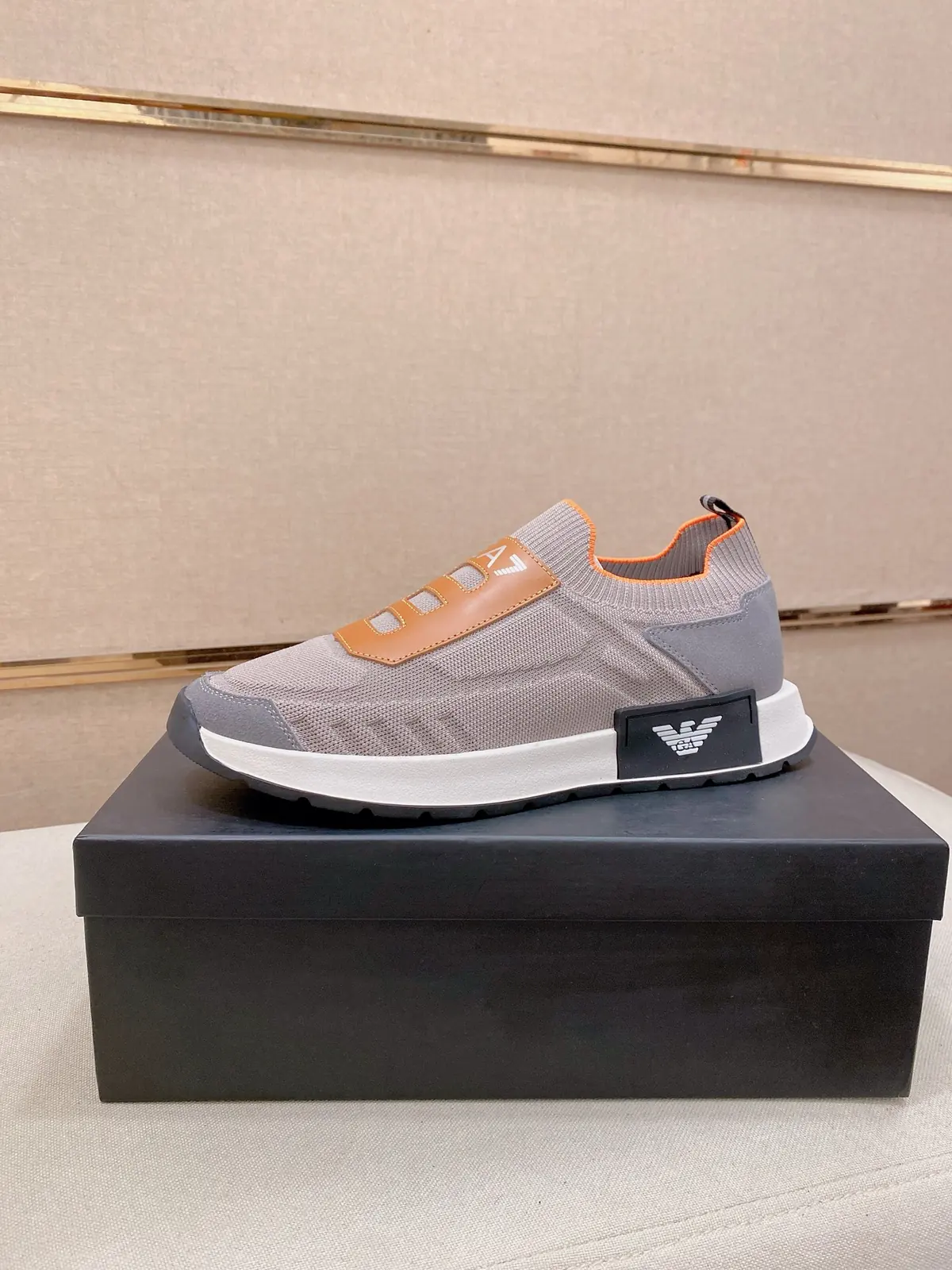 Armani Style Leather Men's Shoes Lookbook Reference image 1