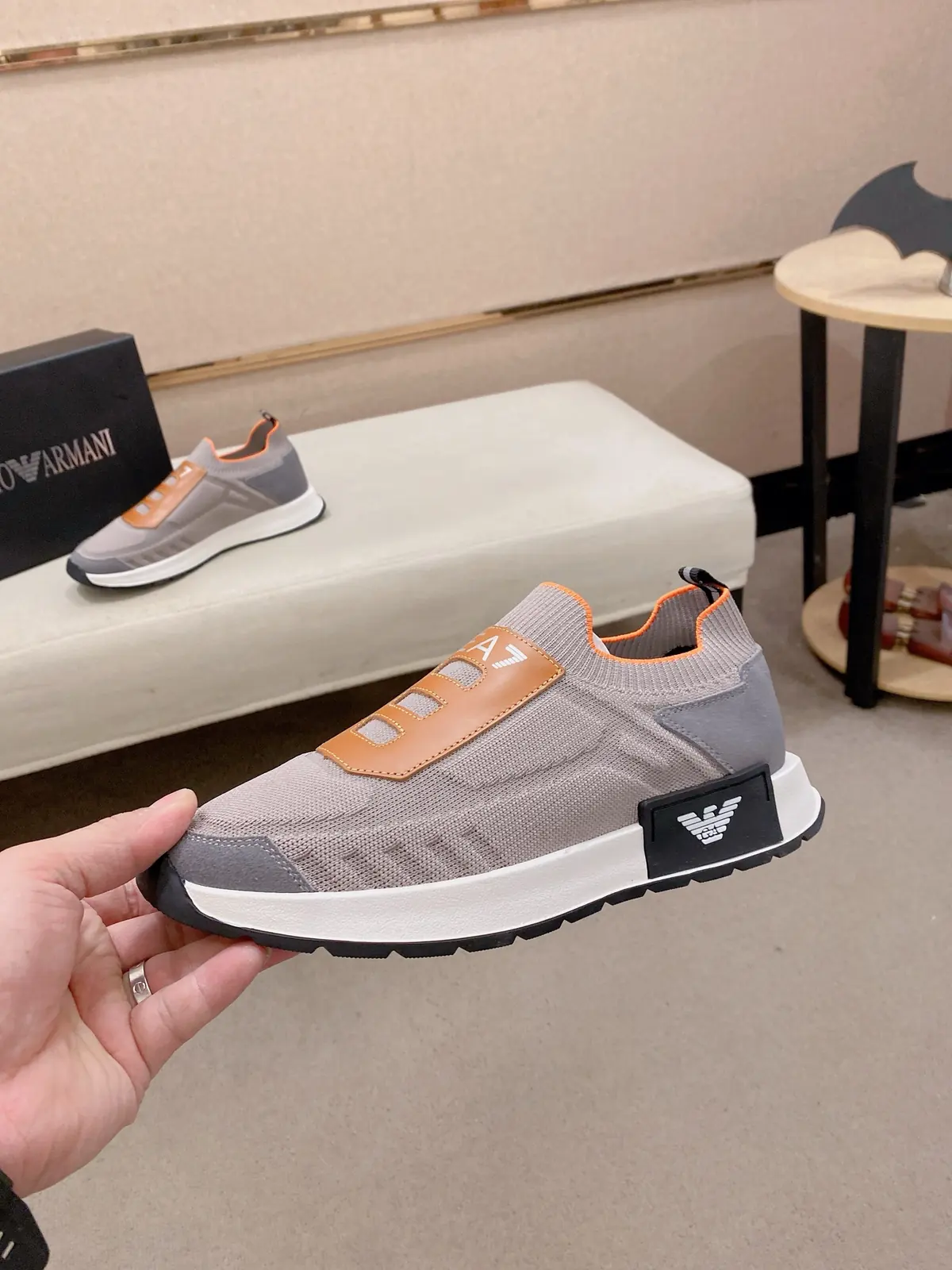 Armani Style Leather Men's Shoes Lookbook Reference image 3