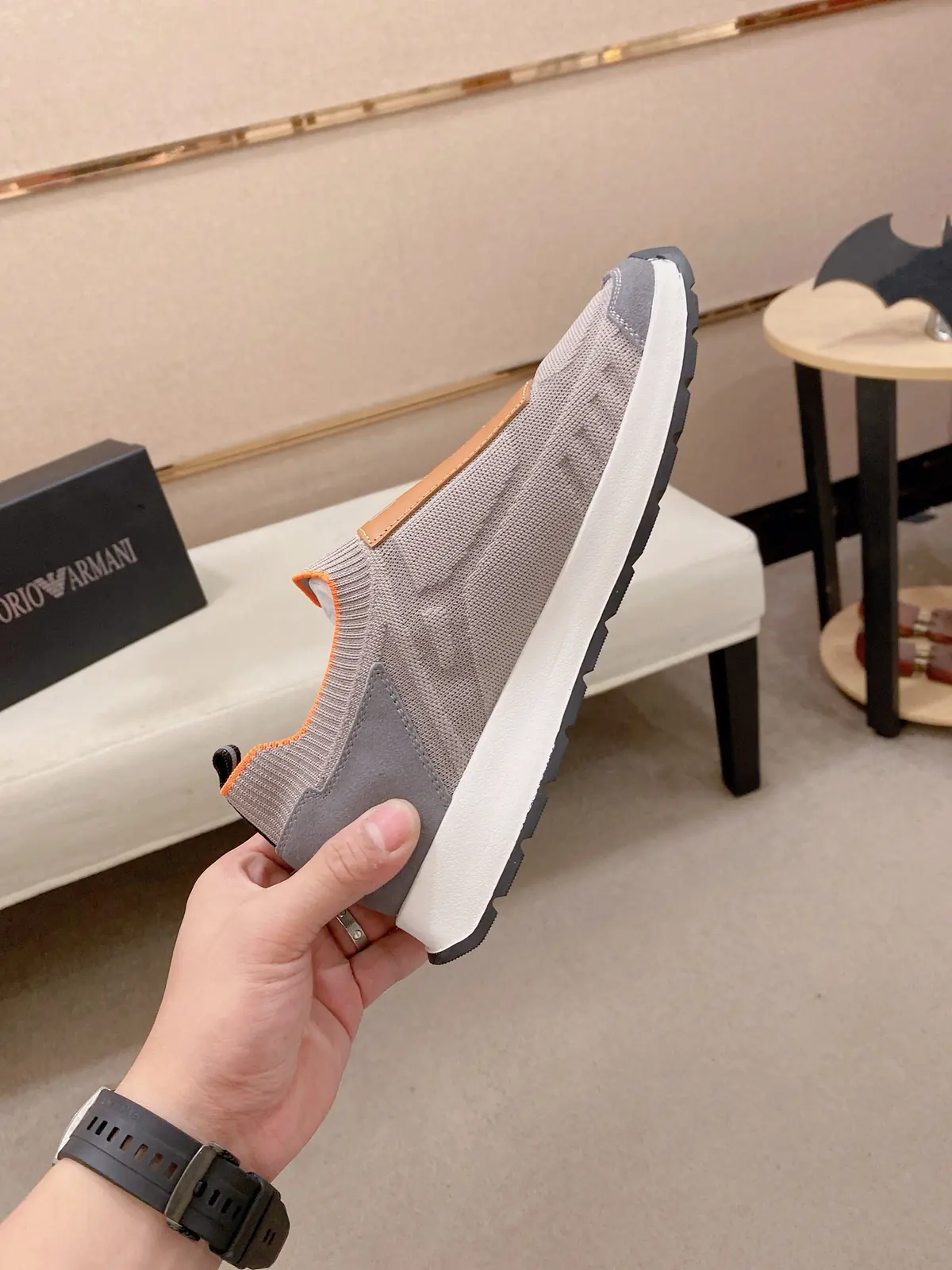 Armani Style Leather Men's Shoes Lookbook Reference image 5