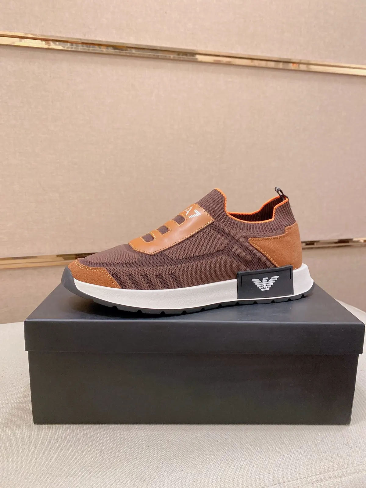 Armani Style Leather Men's Shoes Lookbook Reference image 1