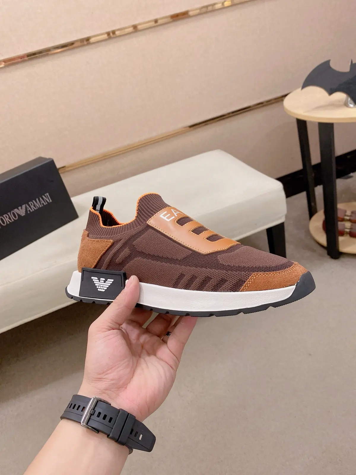 Armani Style Leather Men's Shoes Lookbook Reference image 4