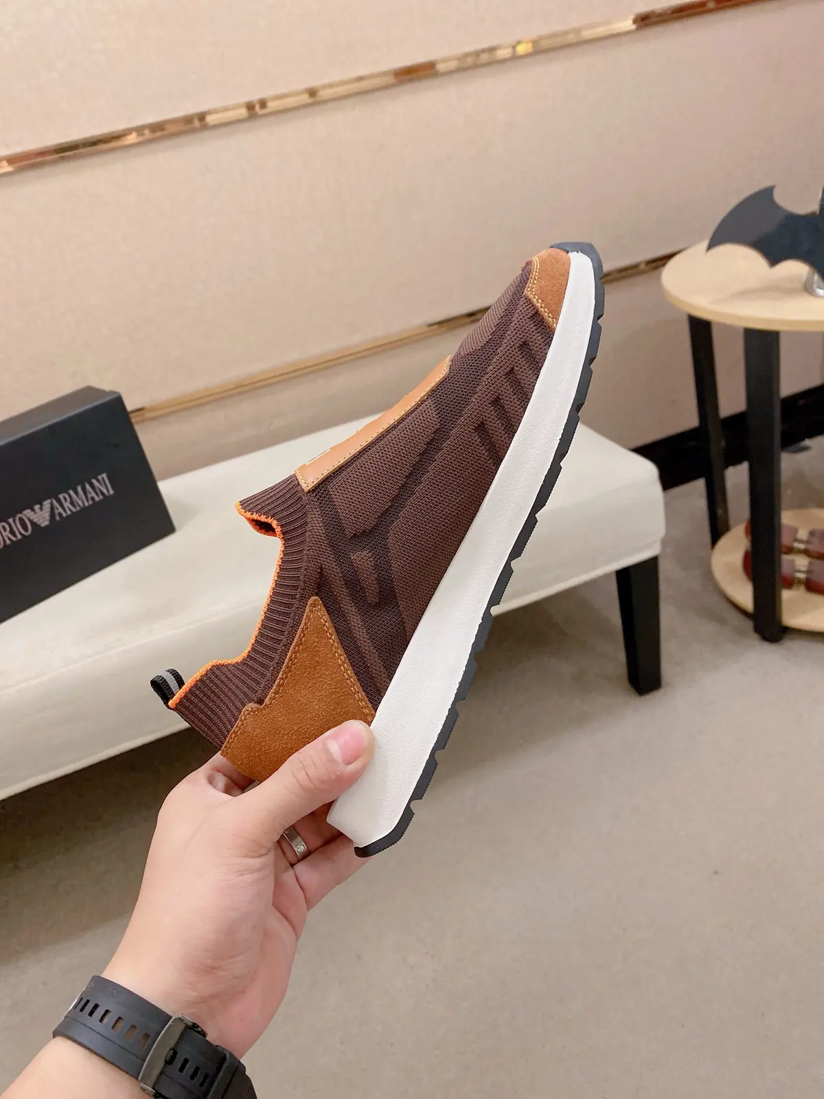 Armani Style Leather Men's Shoes Lookbook Reference image 5