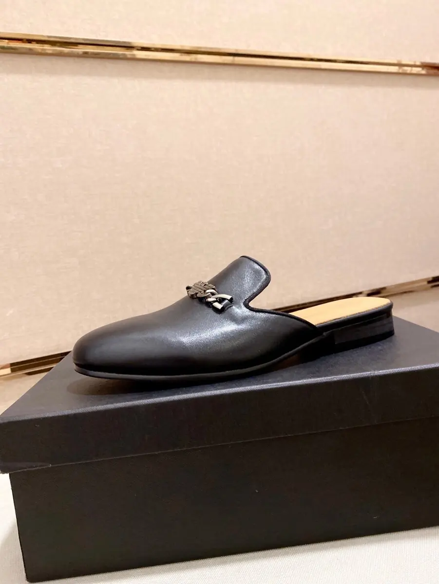 Armani Style Leather Men's Shoes Lookbook Reference image 1