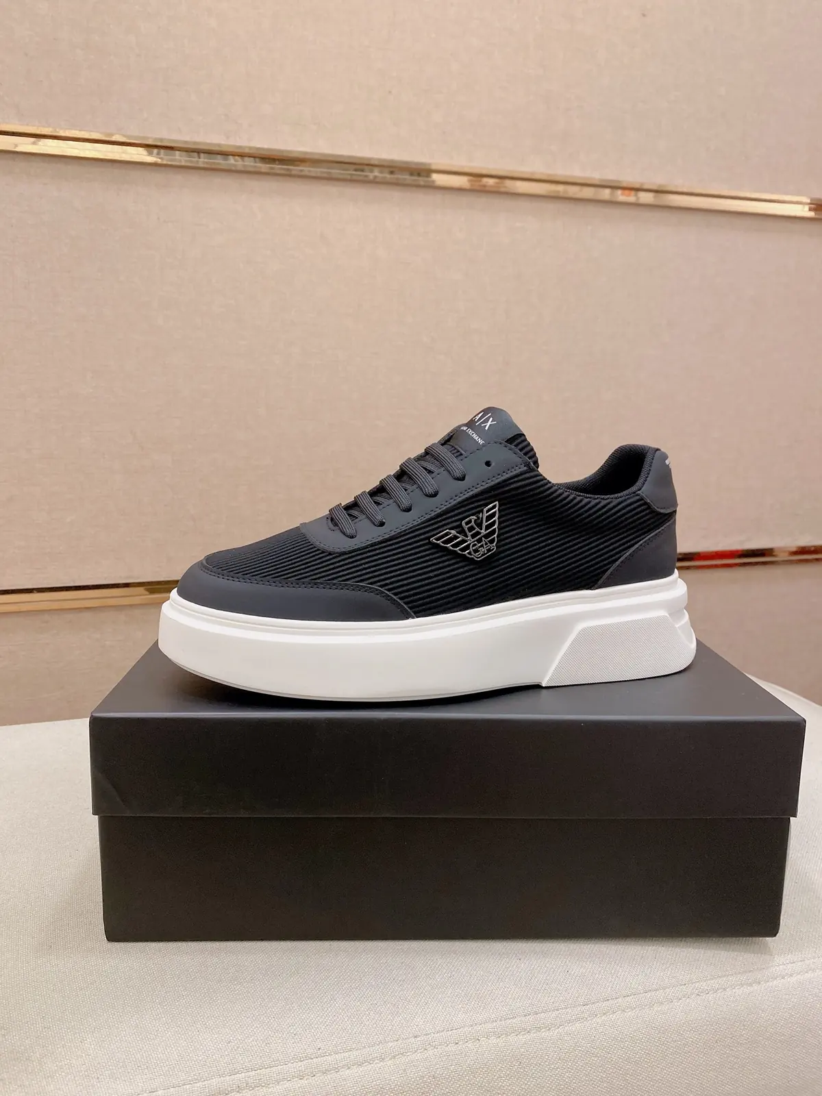 Armani Style Leather Men's Shoes Lookbook Reference image 1