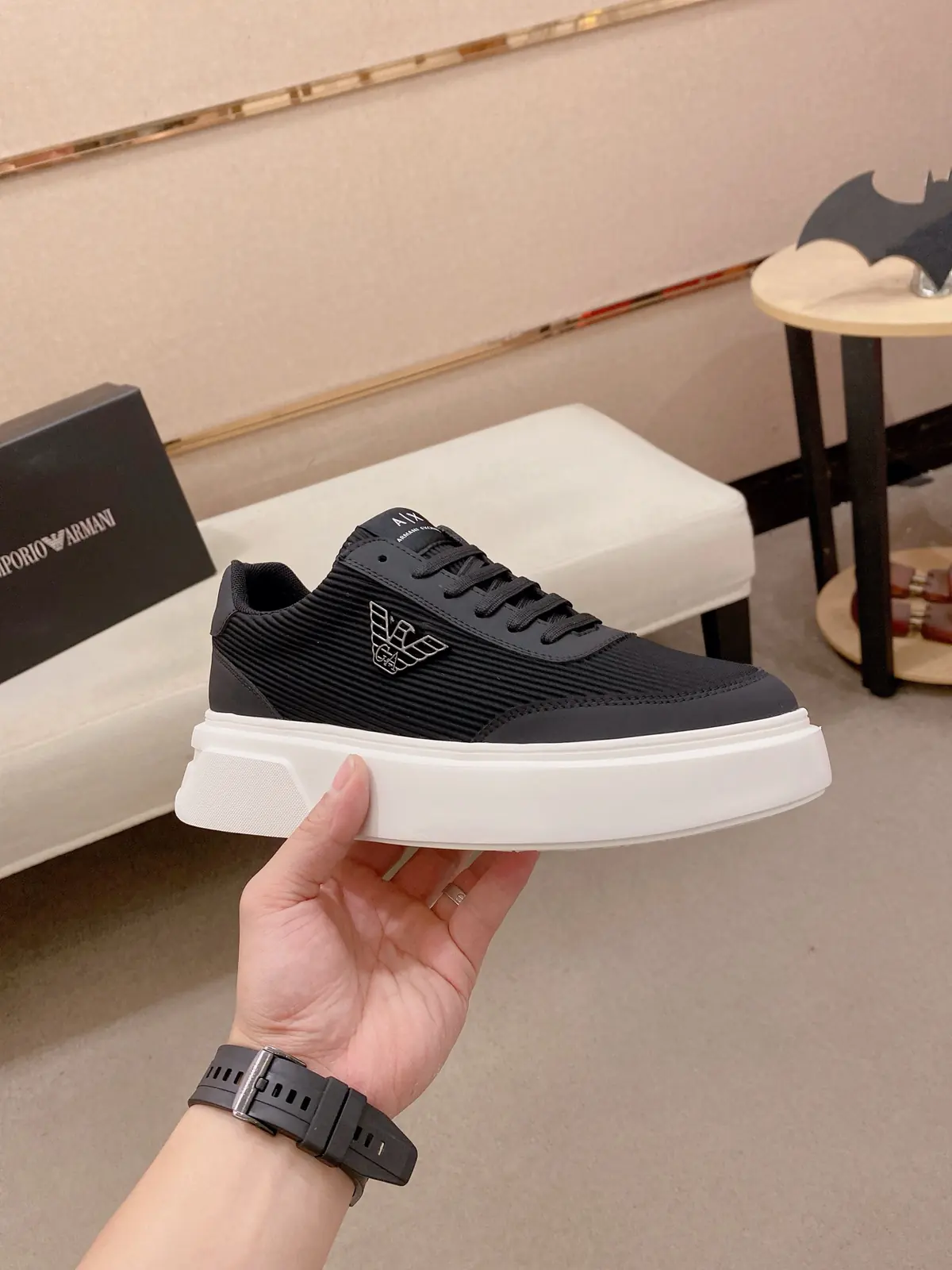 Armani Style Leather Men's Shoes Lookbook Reference image 4