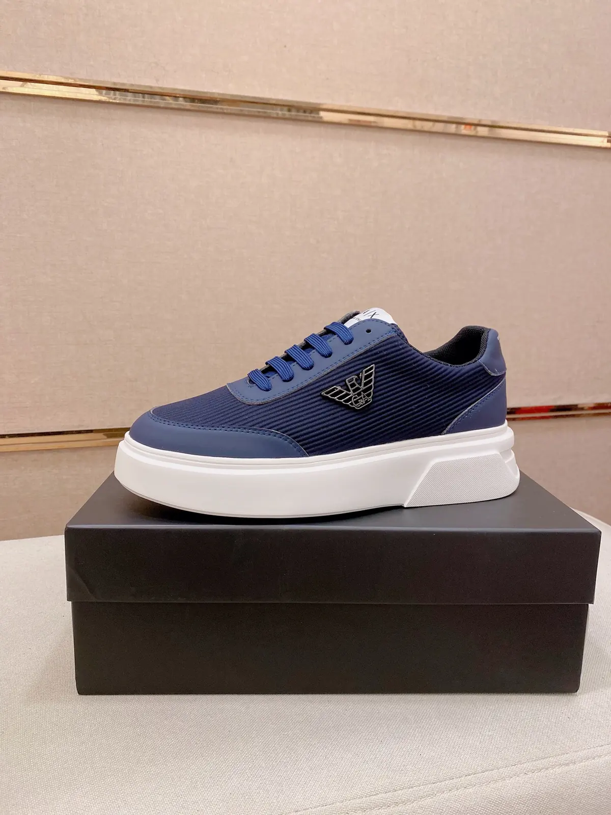Armani Style Leather Men's Shoes Lookbook Reference image 1
