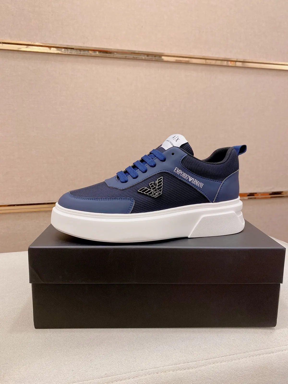 Armani Style Leather Men's Shoes Lookbook Reference image 1