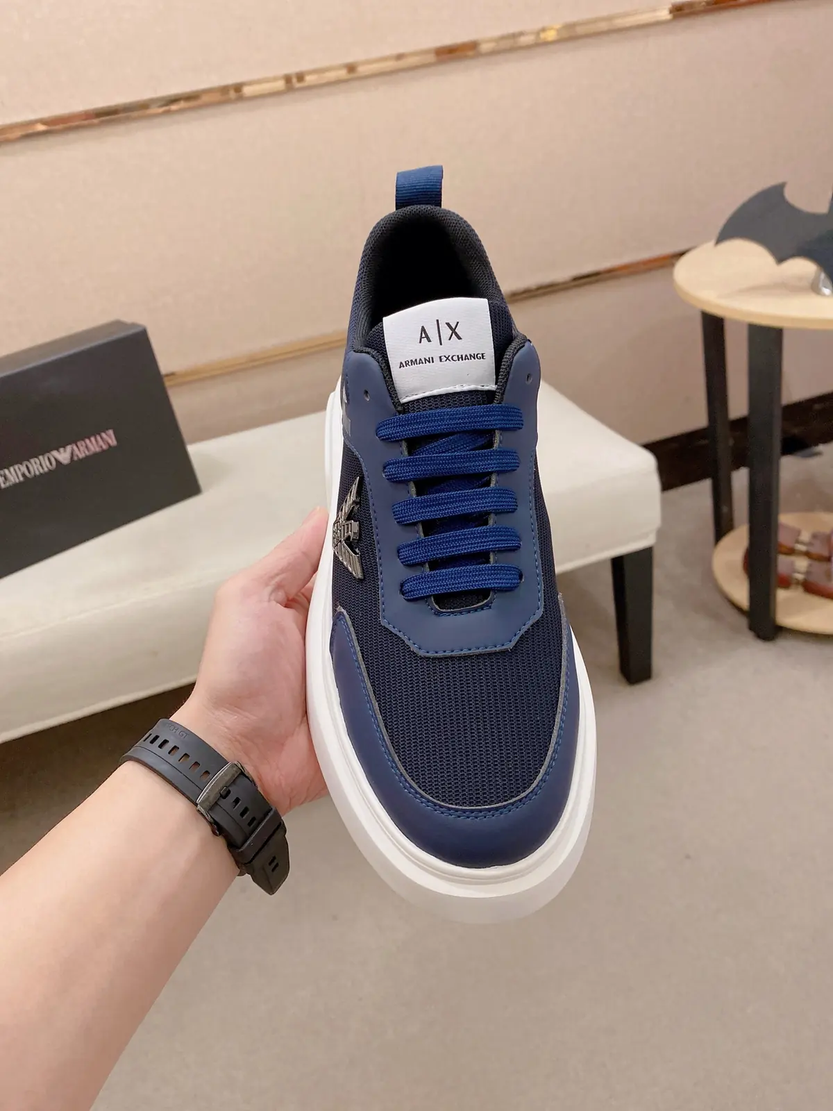 Armani Style Leather Men's Shoes Lookbook Reference image 2