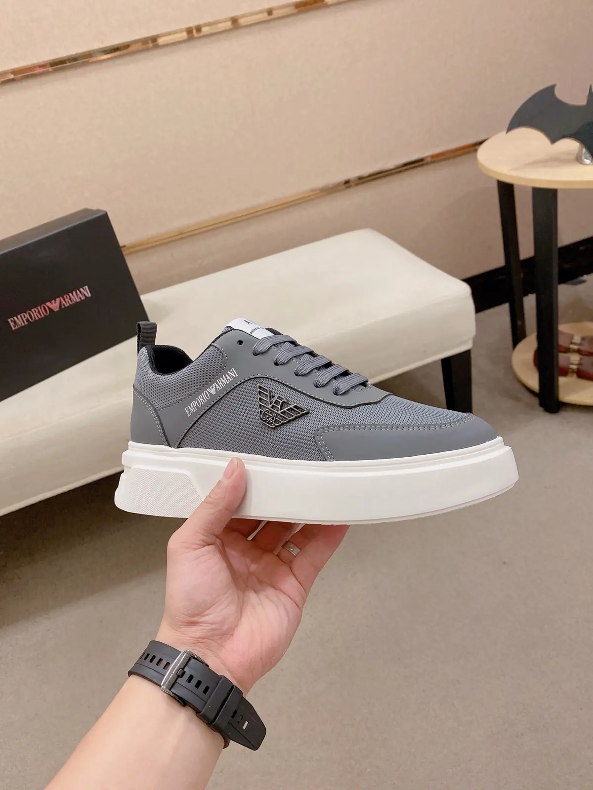 Armani Style Leather Men's Shoes Lookbook Reference image 4