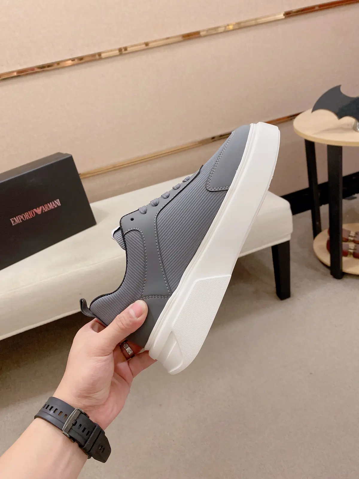 Armani Style Leather Men's Shoes Lookbook Reference image 5