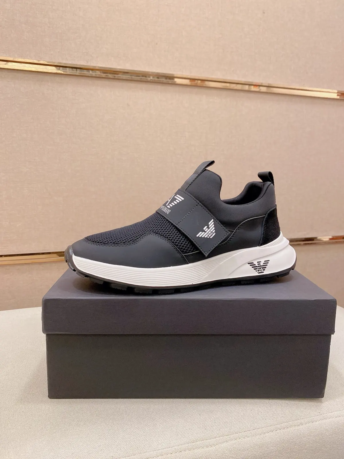 Armani Style Leather Men's Shoes Lookbook Reference image 1
