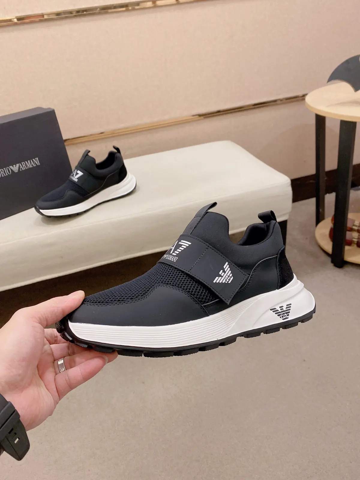 Armani Style Leather Men's Shoes Lookbook Reference image 3