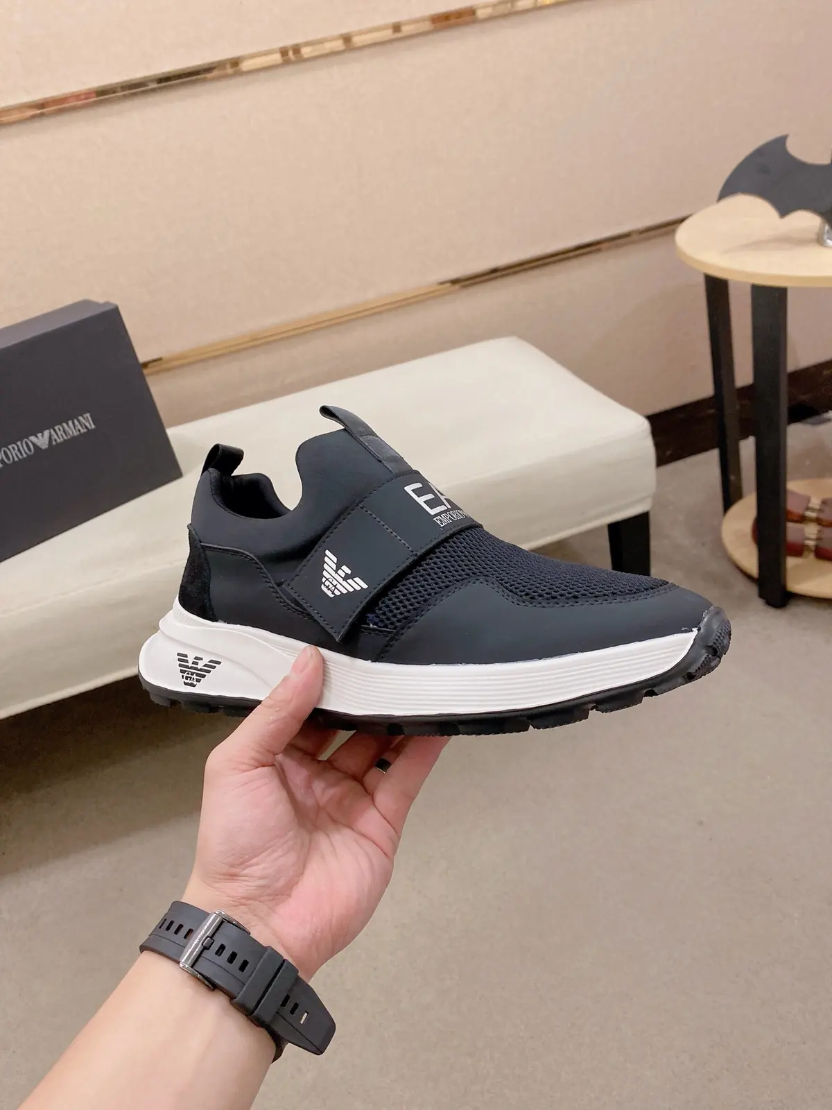 Armani Style Leather Men's Shoes Lookbook Reference image 4