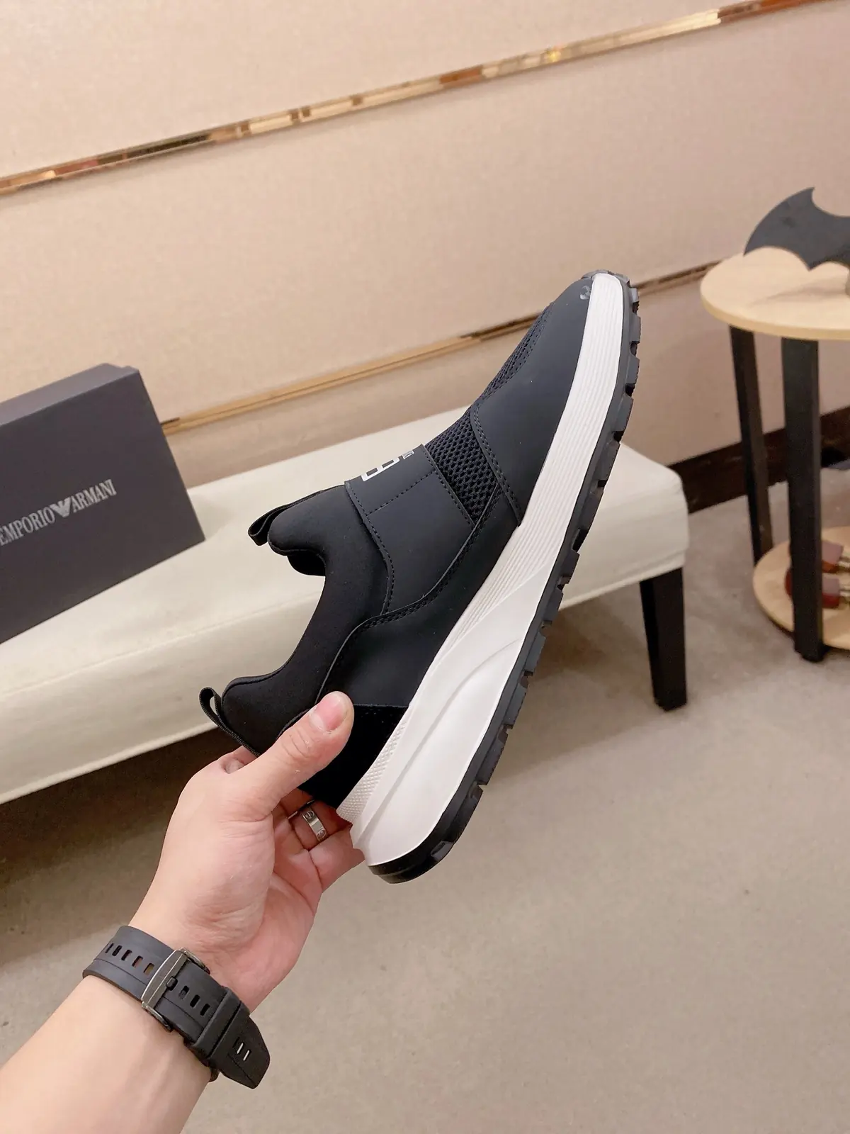 Armani Style Leather Men's Shoes Lookbook Reference image 5