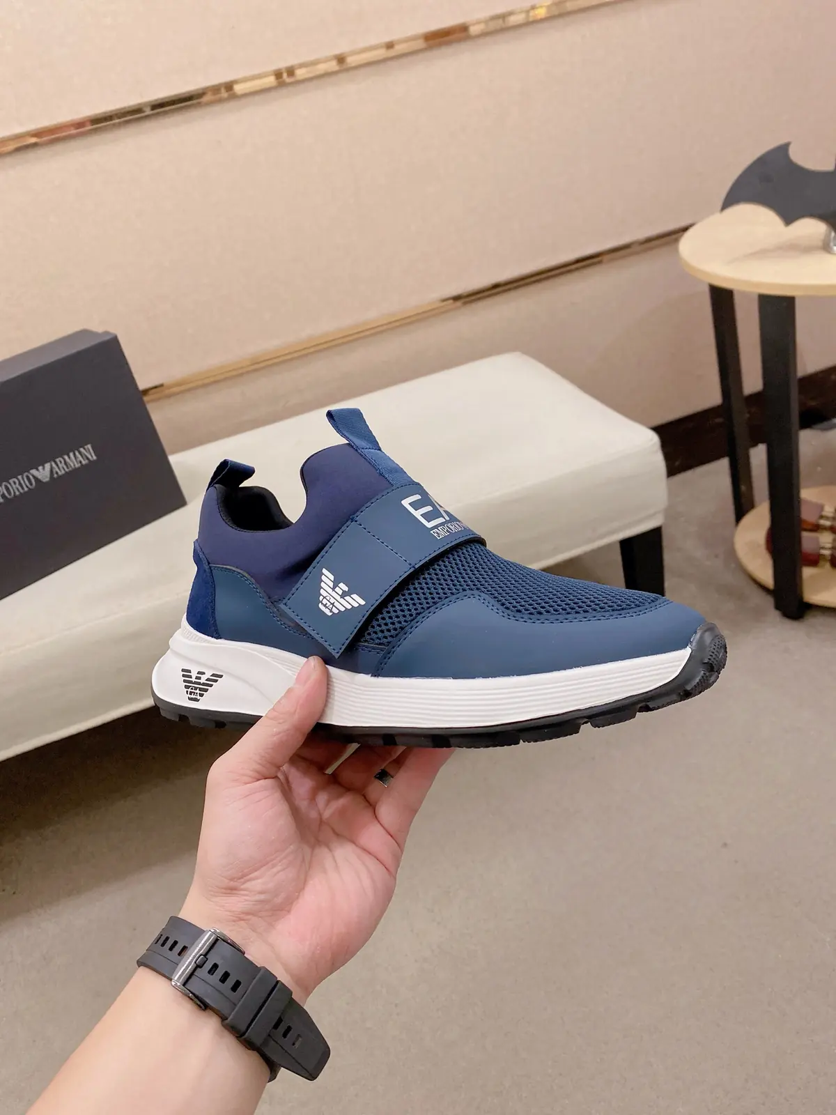 Armani Style Leather Men's Shoes Lookbook Reference image 4
