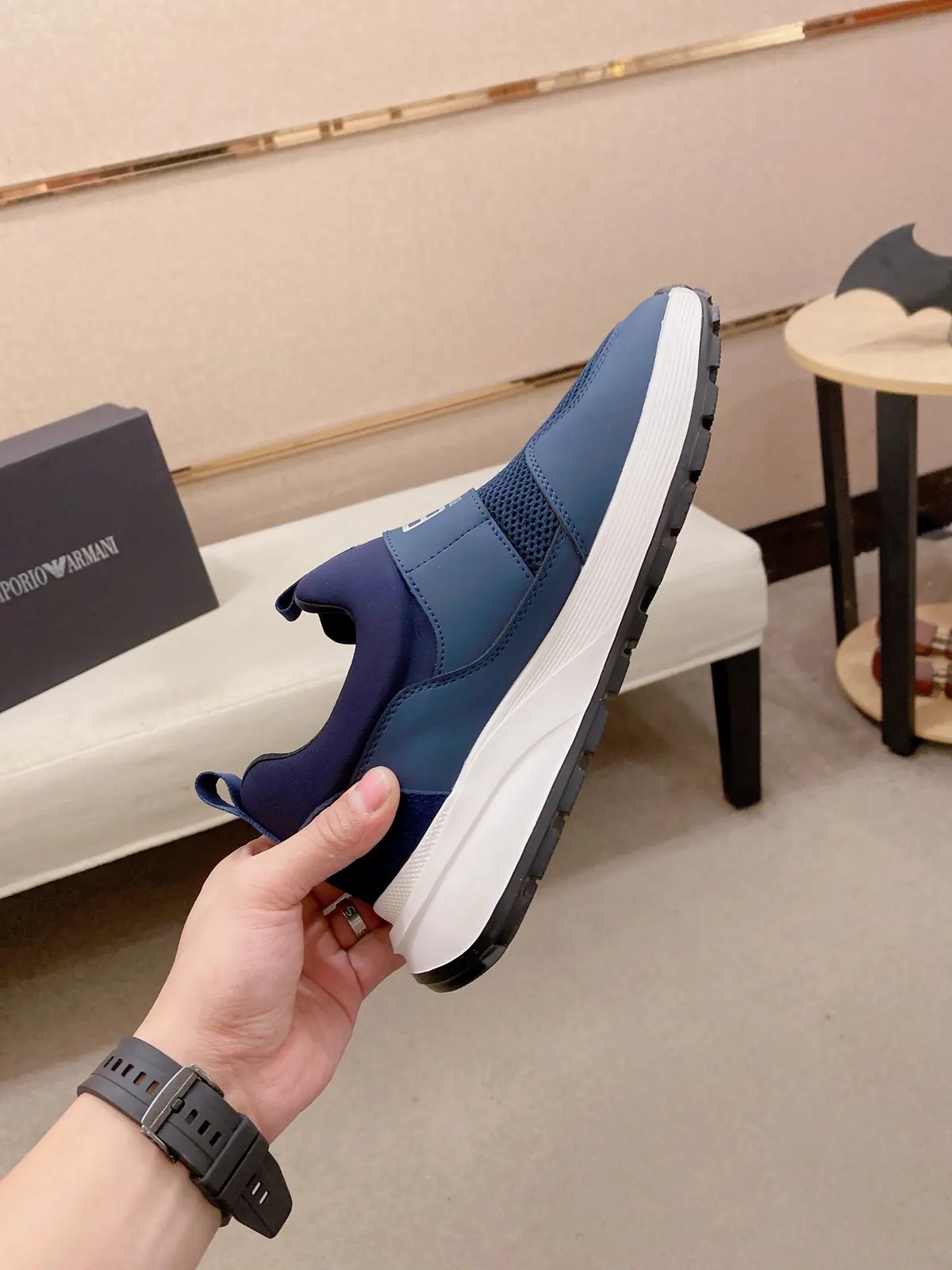 Armani Style Leather Men's Shoes Lookbook Reference image 5