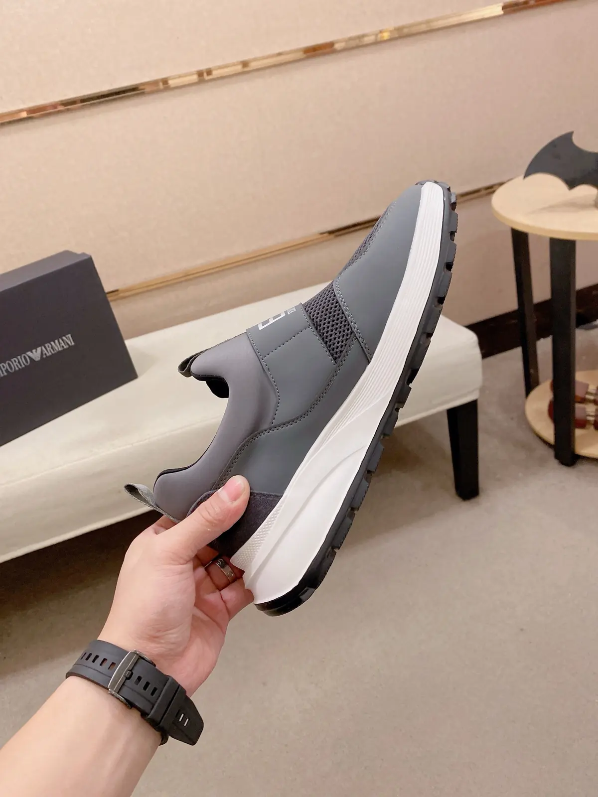 Armani Style Leather Men's Shoes Lookbook Reference image 5