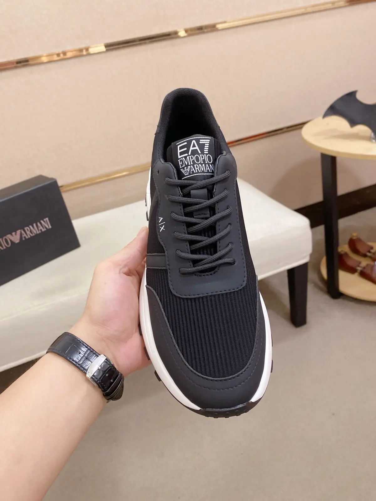 Armani Style Leather Men's Shoes Lookbook Reference image 2