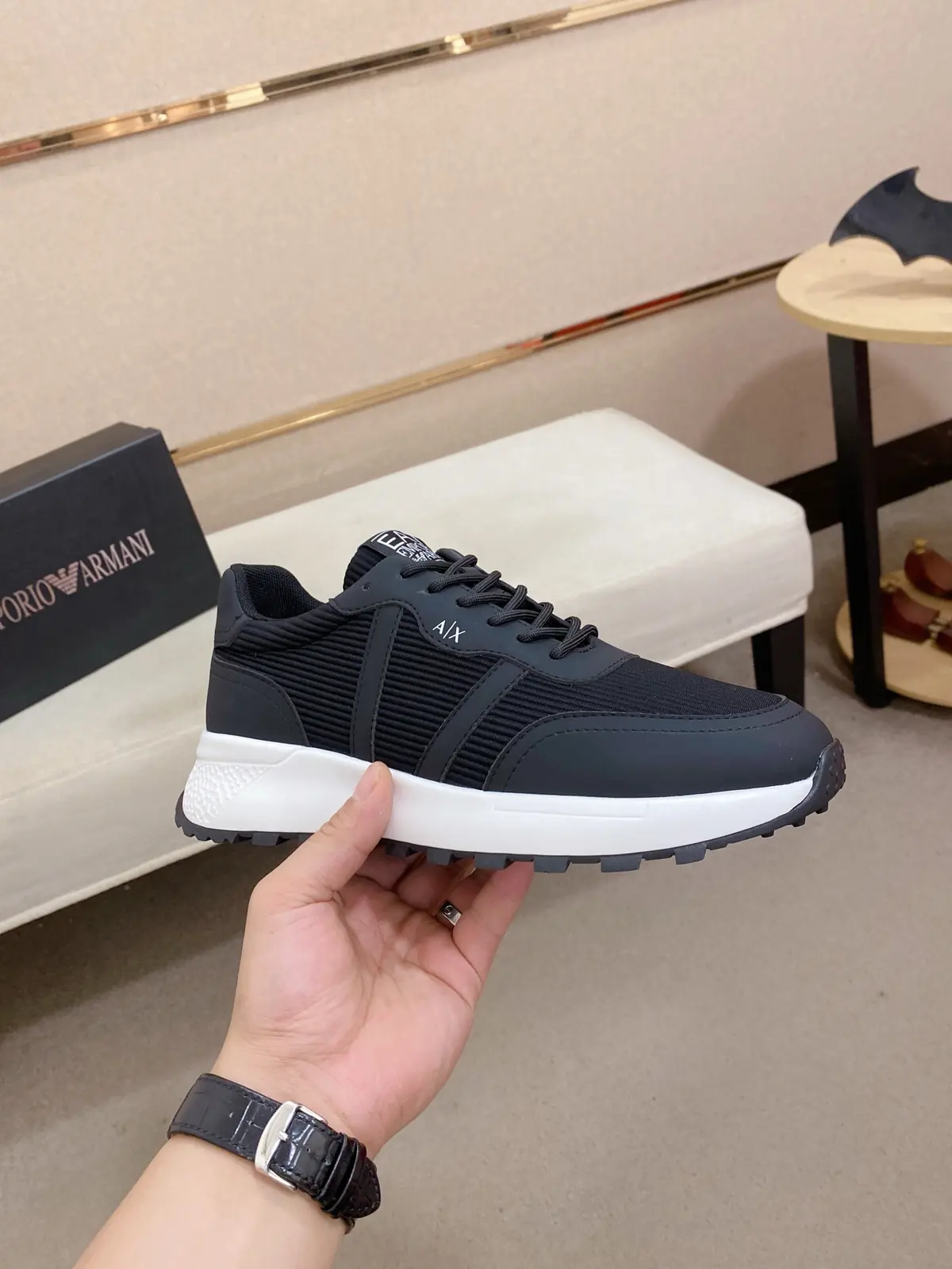 Armani Style Leather Men's Shoes Lookbook Reference image 4