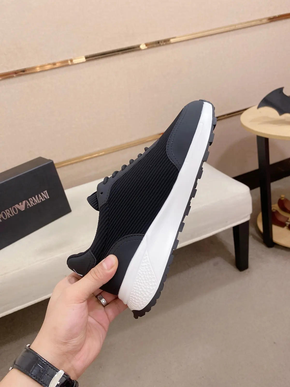 Armani Style Leather Men's Shoes Lookbook Reference image 5
