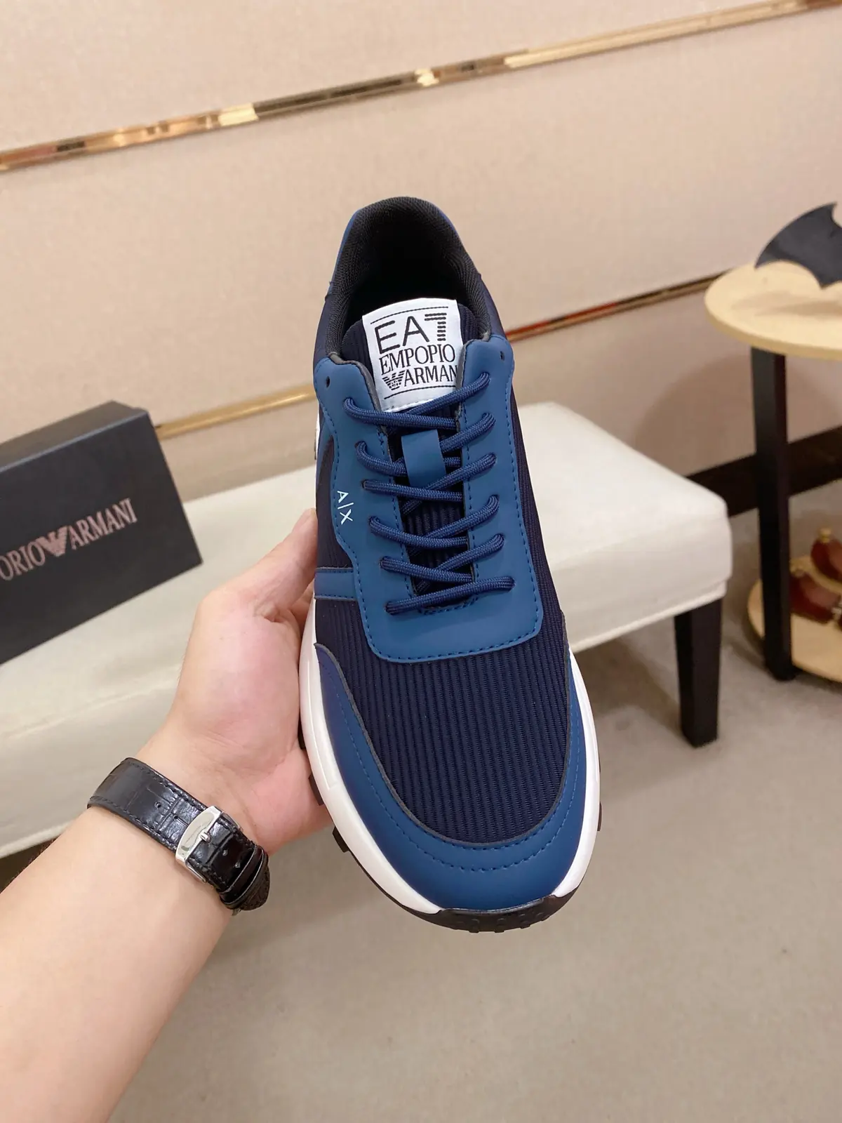 Armani Style Leather Men's Shoes Lookbook Reference image 2