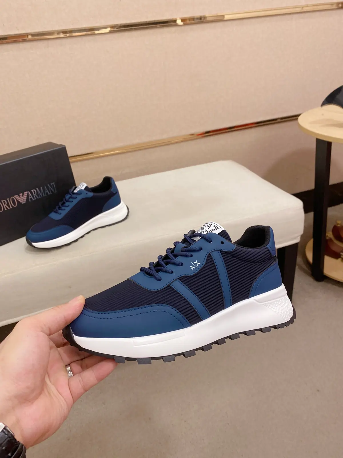 Armani Style Leather Men's Shoes Lookbook Reference image 3