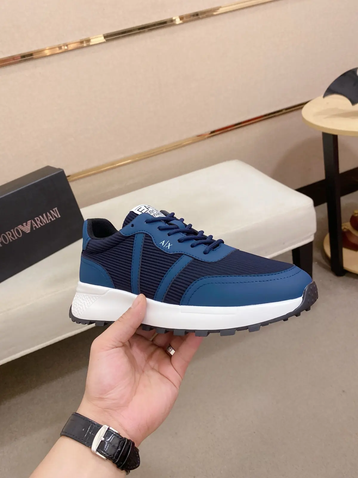 Armani Style Leather Men's Shoes Lookbook Reference image 4