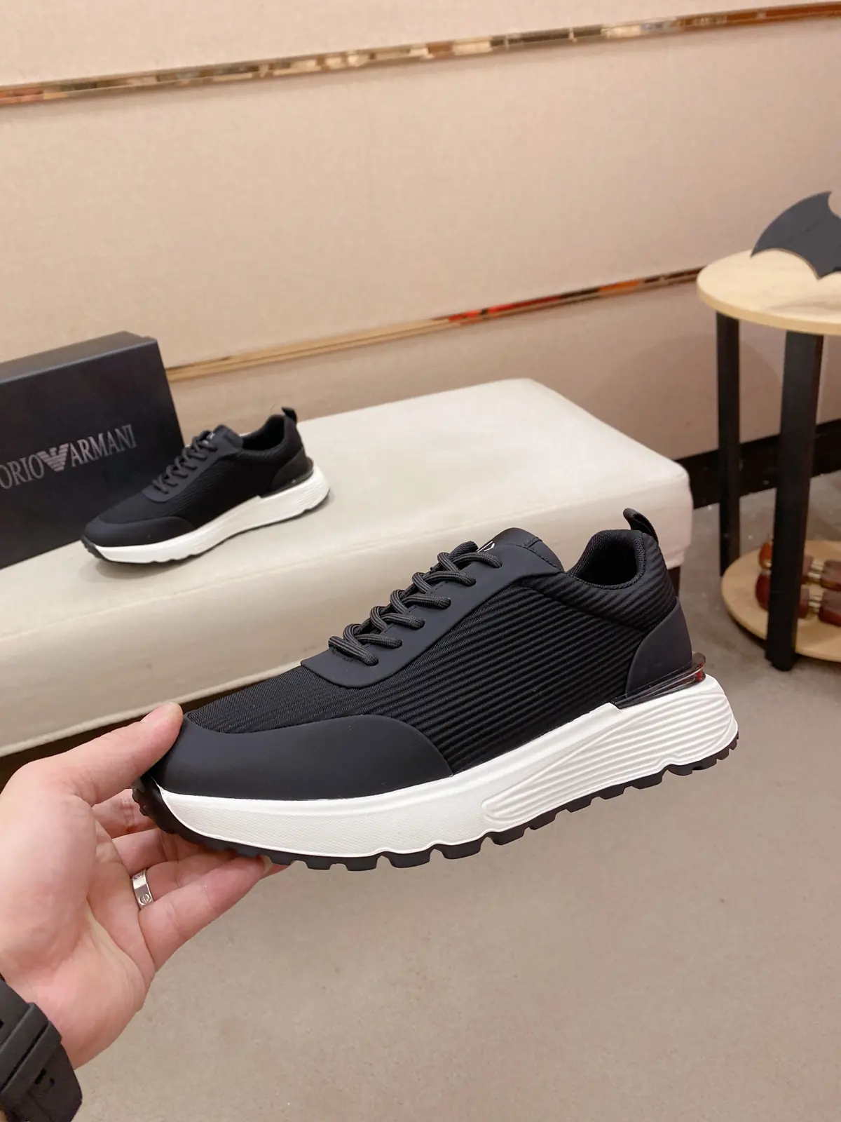 Armani Style Leather Men's Shoes Lookbook Reference image 3