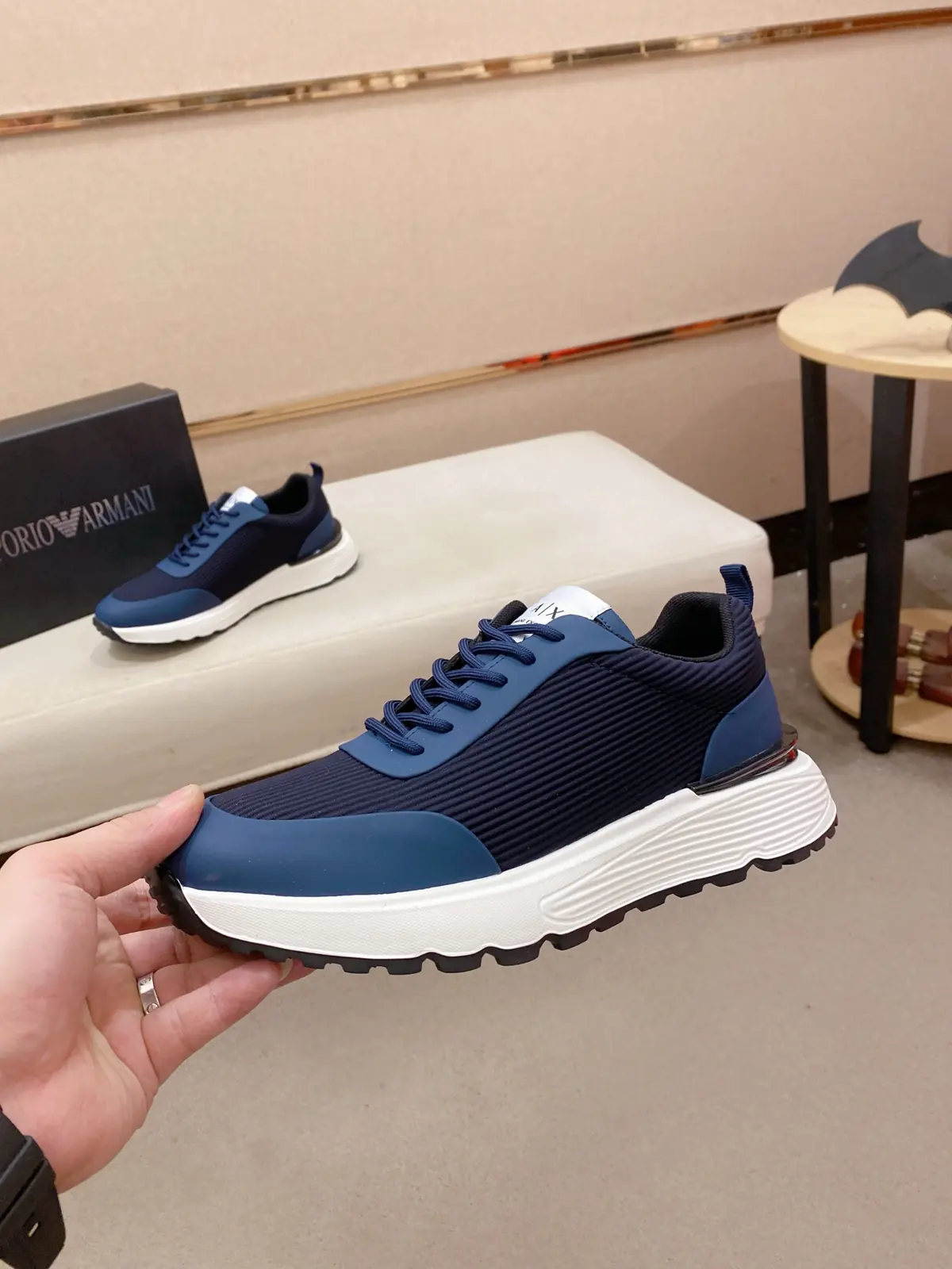 Armani Style Leather Men's Shoes Lookbook Reference image 3