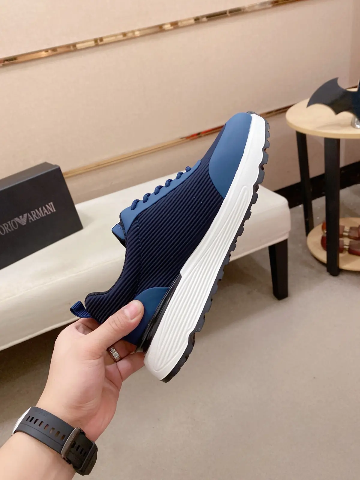 Armani Style Leather Men's Shoes Lookbook Reference image 5