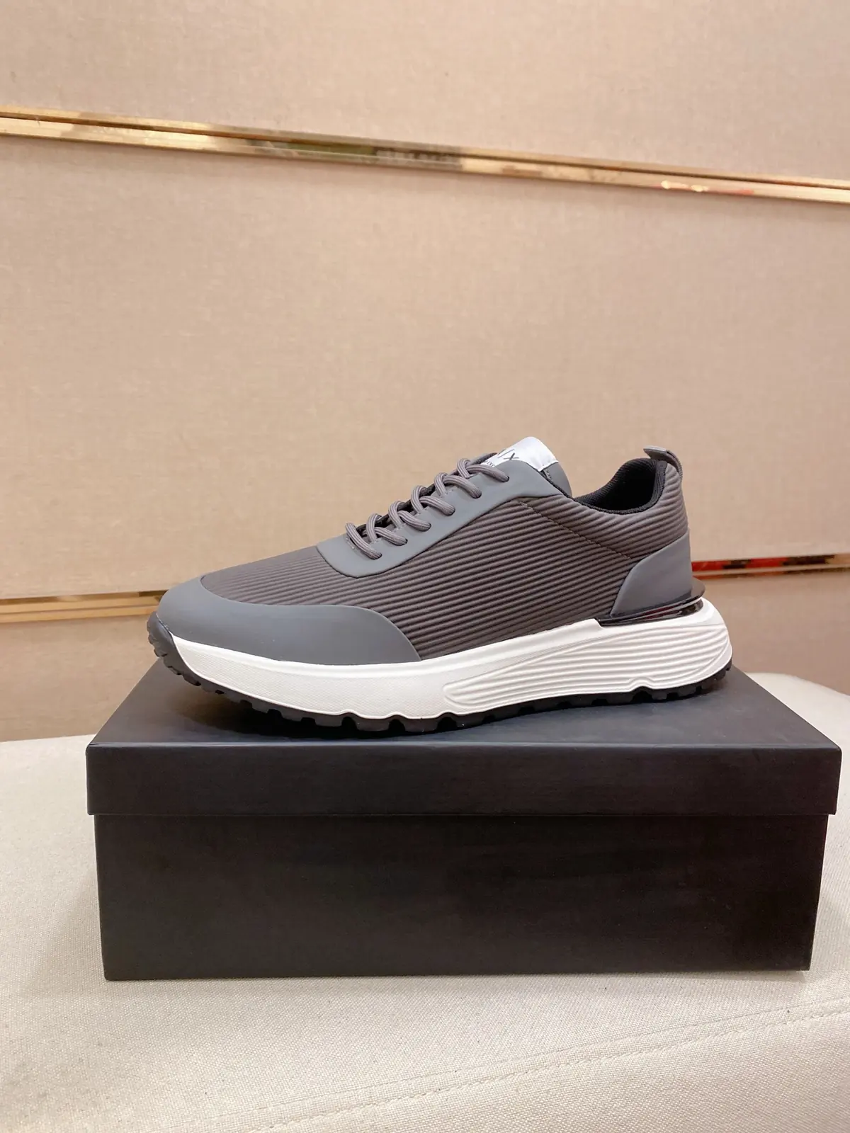 Armani Style Leather Men's Shoes Lookbook Reference image 1