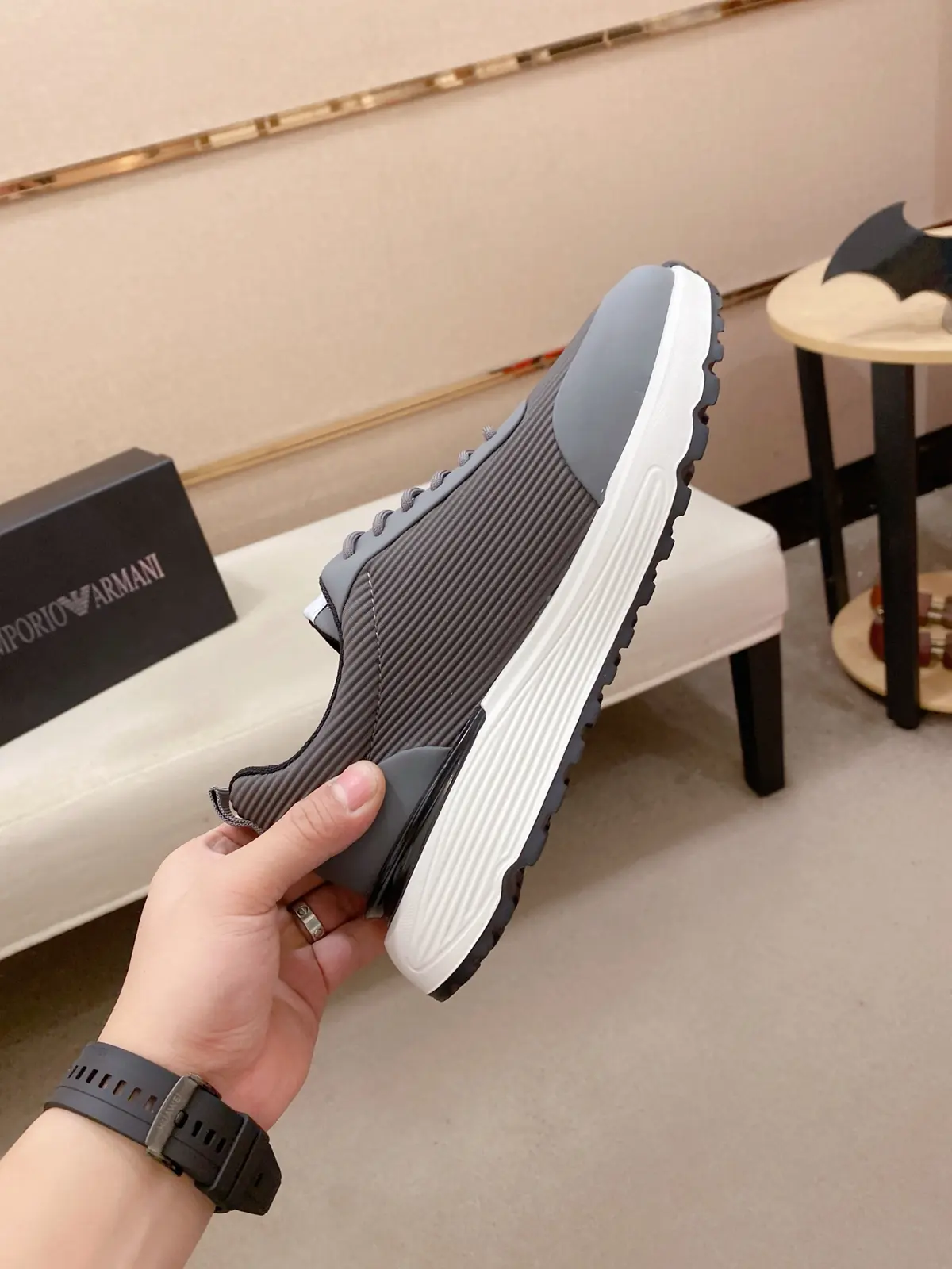Armani Style Leather Men's Shoes Lookbook Reference image 5