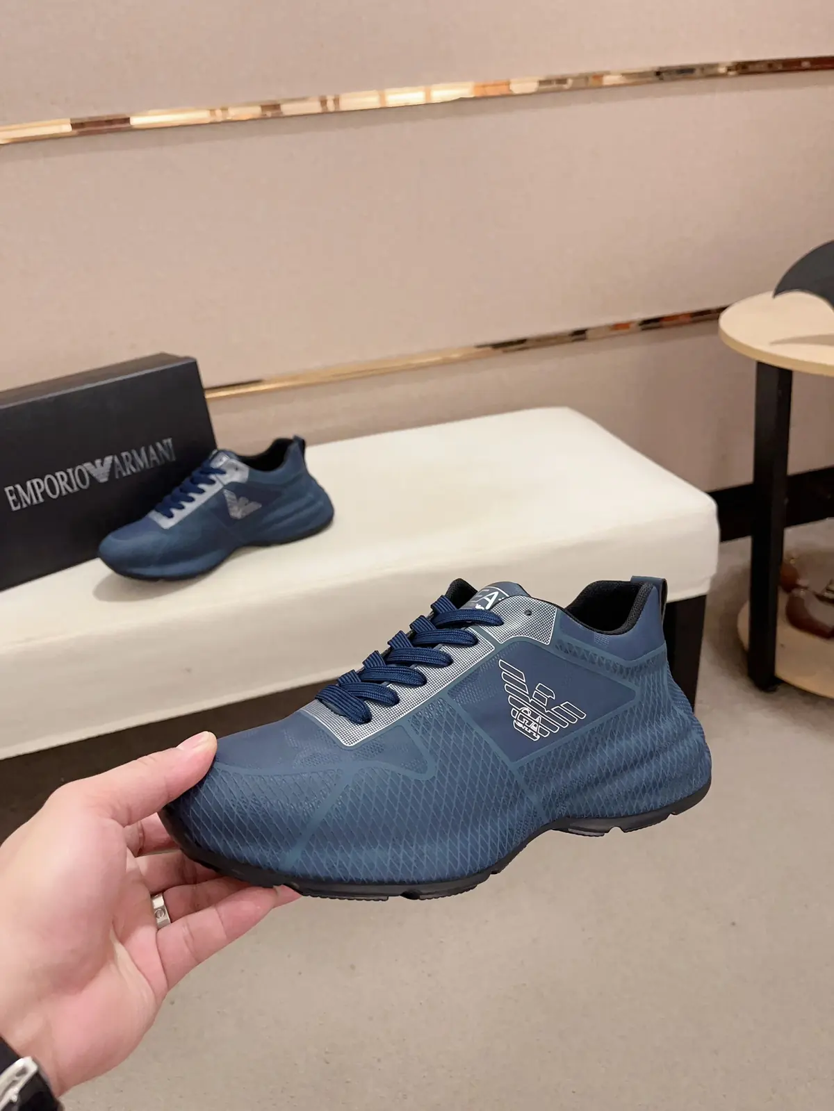 Armani Style Leather Men's Shoes Lookbook Reference image 3