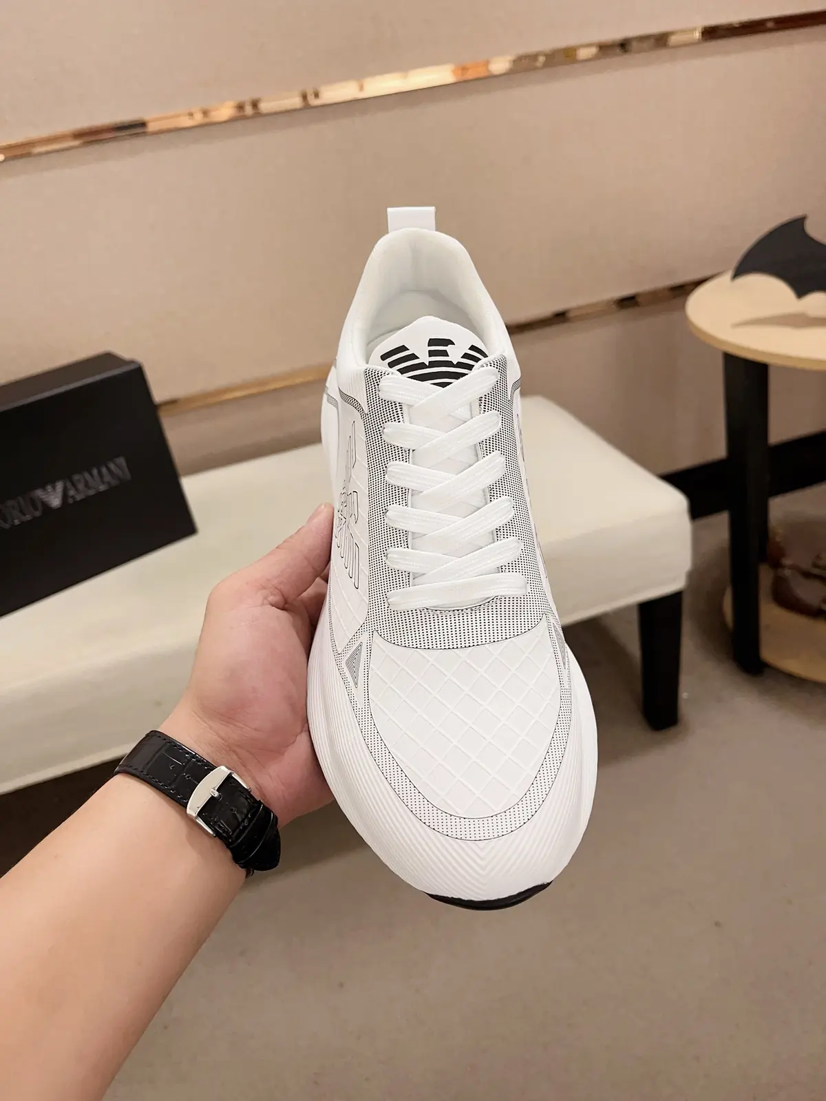 Armani Style Leather Men's Shoes Lookbook Reference image 2