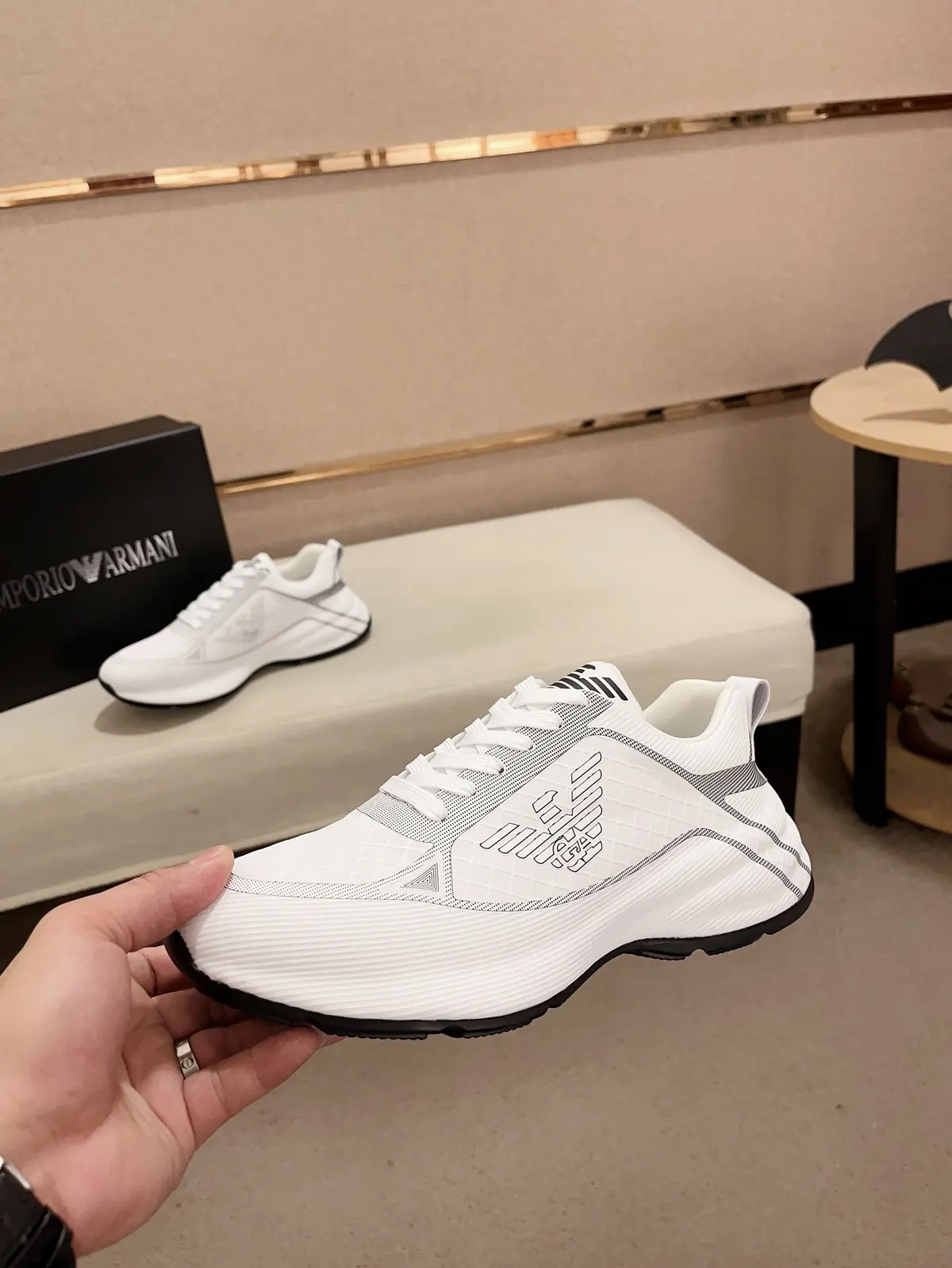 Armani Style Leather Men's Shoes Lookbook Reference image 3