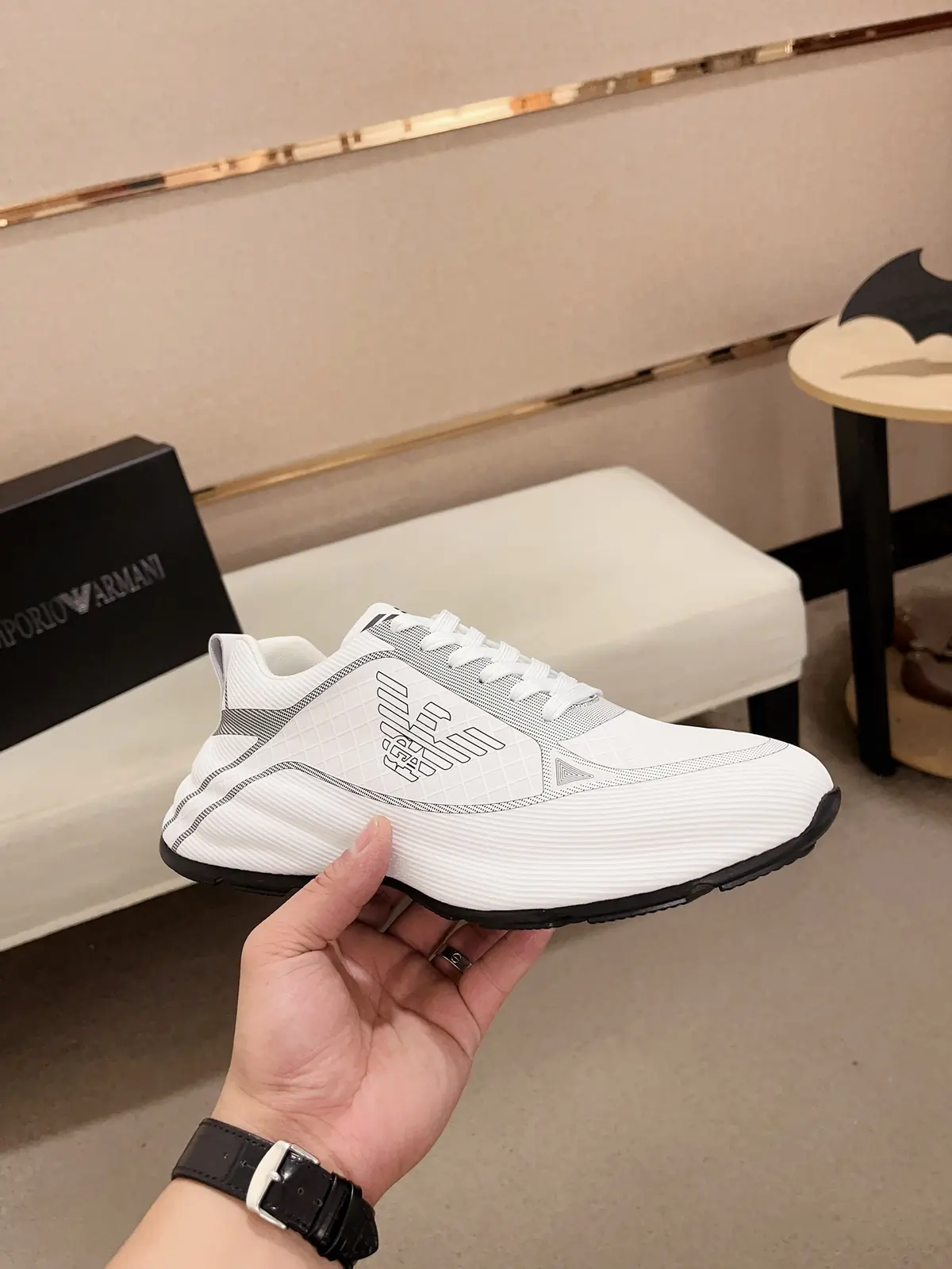 Armani Style Leather Men's Shoes Lookbook Reference image 4