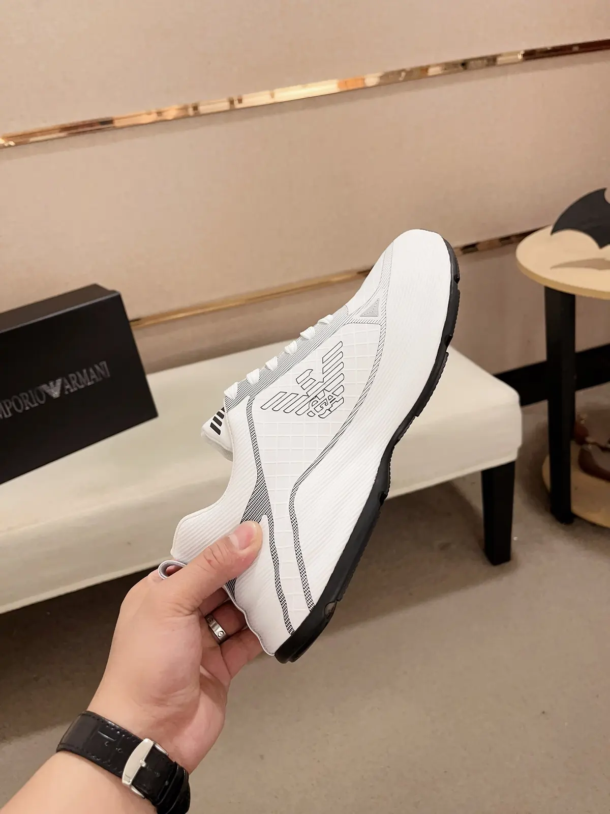 Armani Style Leather Men's Shoes Lookbook Reference image 5