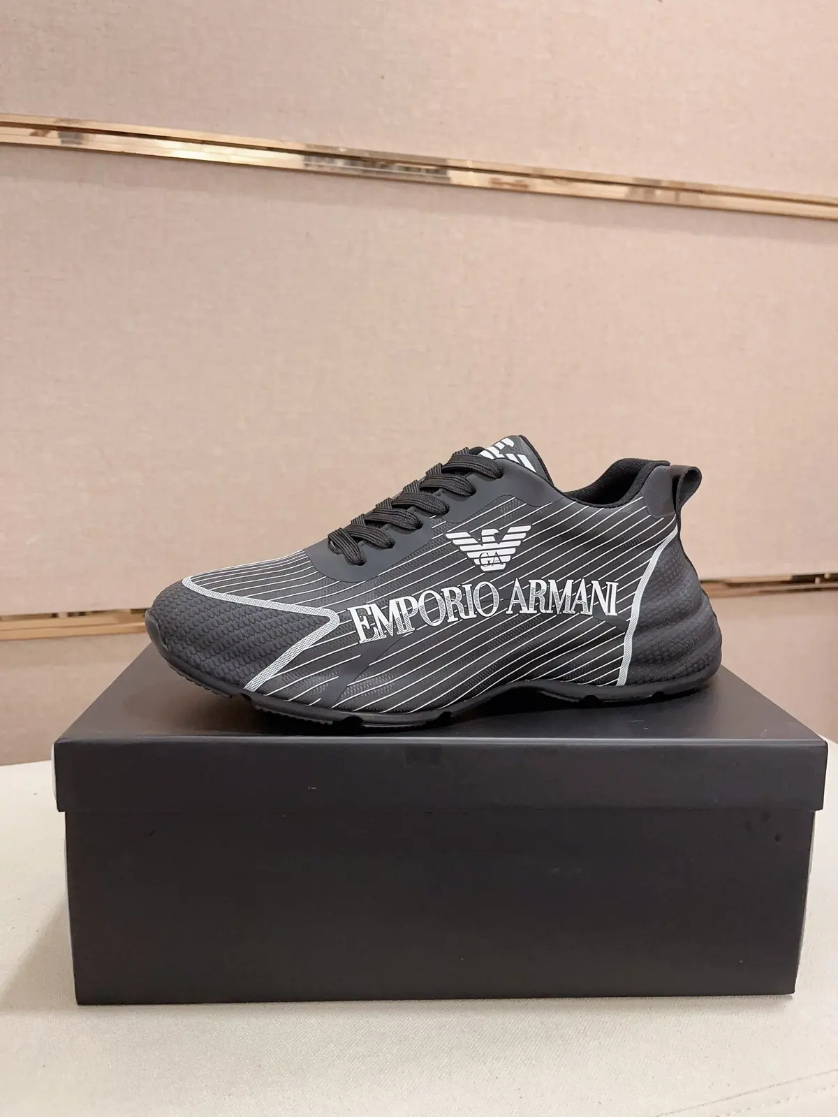 Armani Style Leather Men's Shoes Lookbook Reference image 1