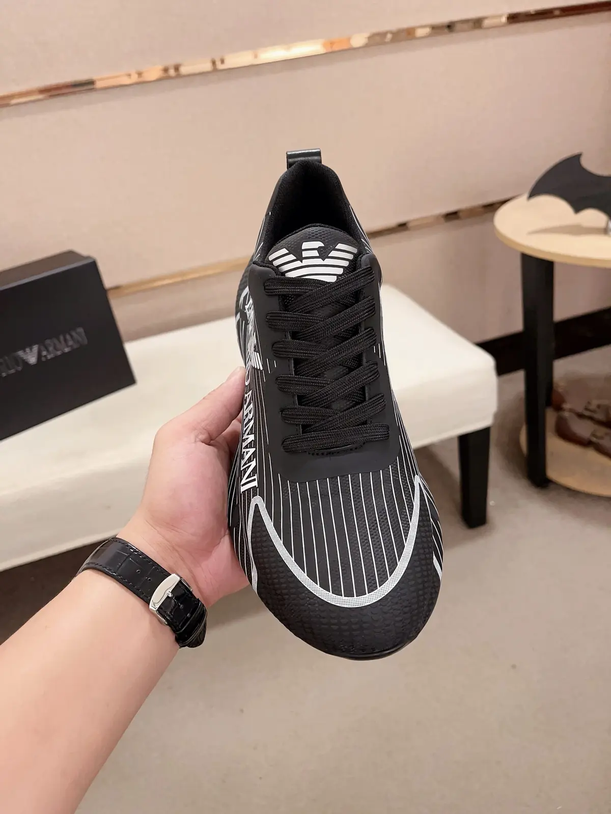 Armani Style Leather Men's Shoes Lookbook Reference image 2