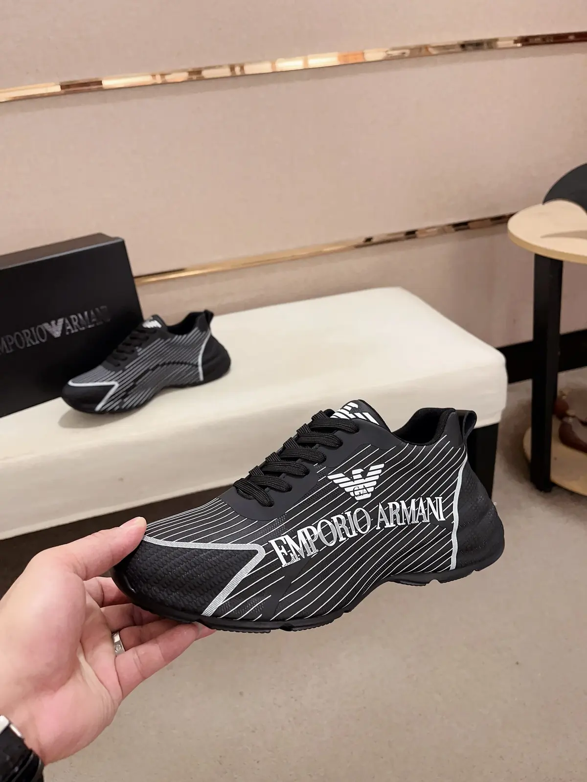 Armani Style Leather Men's Shoes Lookbook Reference image 3
